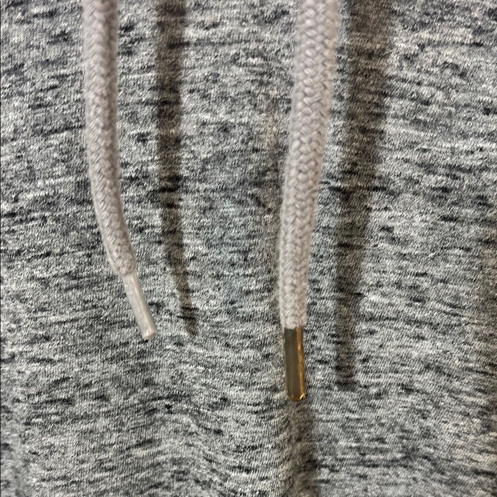 Old Navy Men’s XL Grey Pull-Over Hoodie Sweatshirt with Stripes - Picture 4 of 5